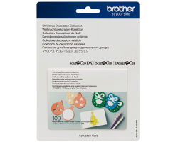 Brother ScanNCut Christmas Decoration Collection CACDCP01